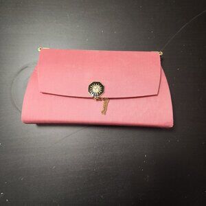Vintage Pastel Pink Wristlet Purse